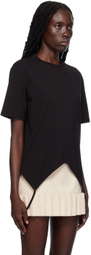FIDAN NOVRUZOVA Black Modified T-Shirt