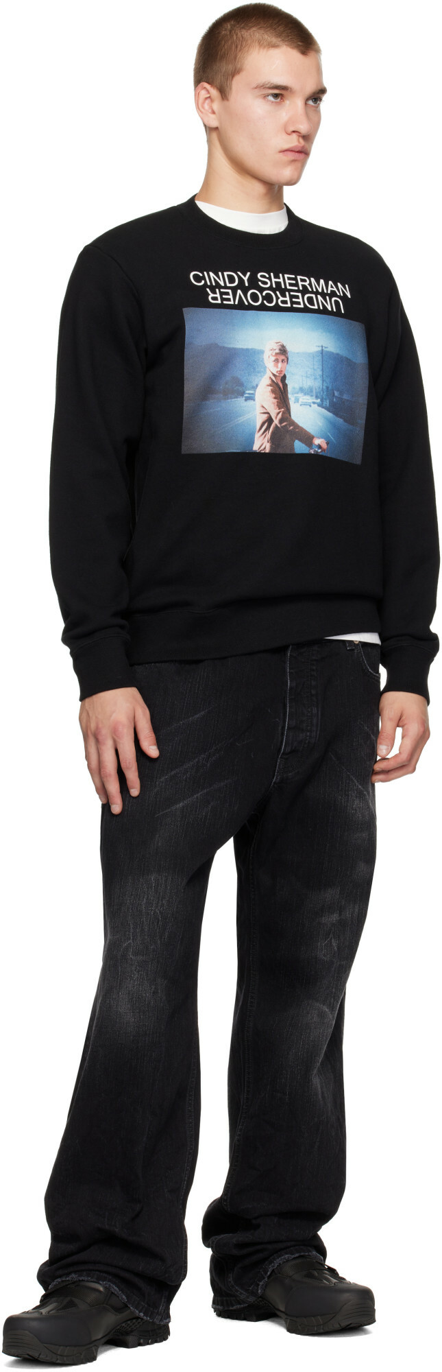 UNDERCOVER Black Cindy Sherman Sweatshirt
