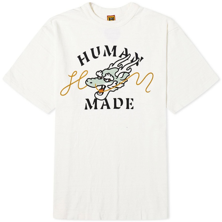 Photo: Human Made Men's Dragon T-Shirt in White