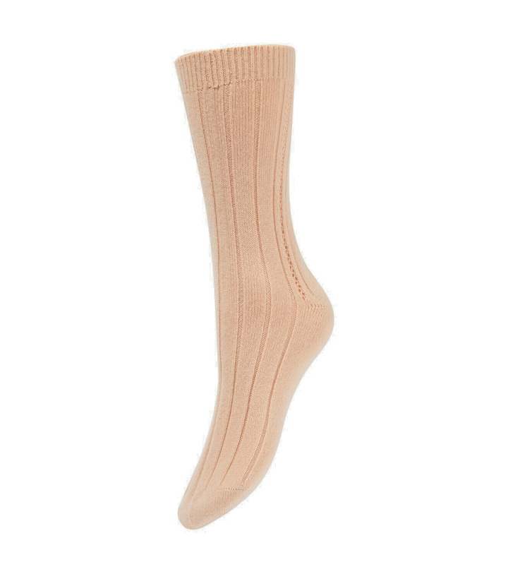 Photo: Loro Piana - Bobby ribbed-knit cashmere socks