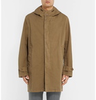 Hartford - Carter Oversized Cotton-Twill Hooded Coat - Men - Beige