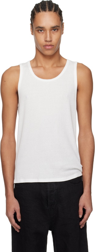 Photo: The Row White Solstice Tank Top
