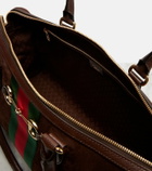 Gucci Gucci Borsetto Large suede duffel bag