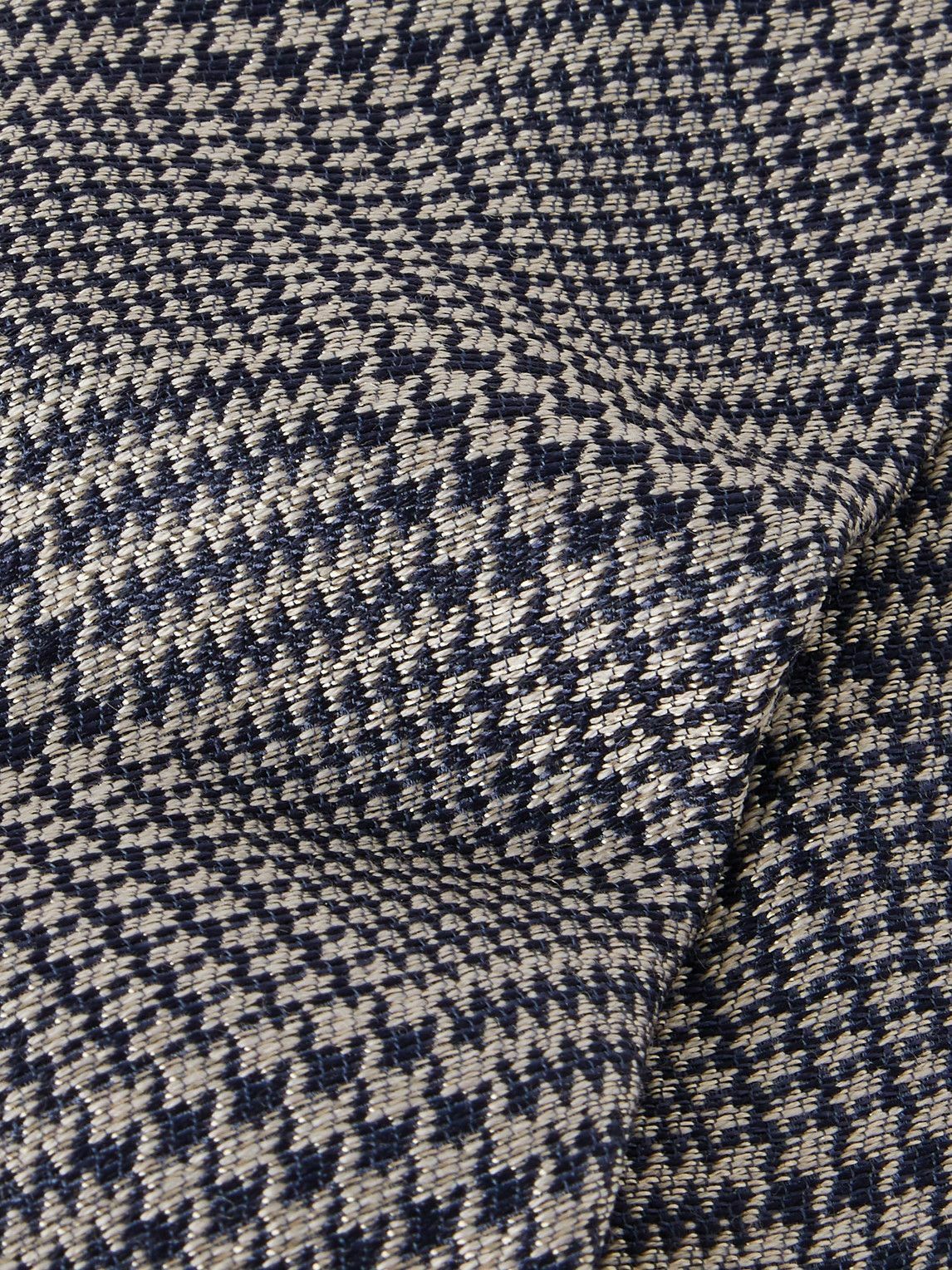 Anderson & Sheppard - 9cm Checked Silk and Wool-Blend Tie
