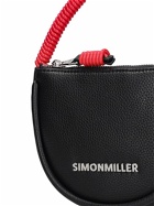 SIMON MILLER - Mini Spring Pebbled Faux Leather Bag