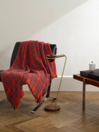 The Elder Statesman - Fringed Checked Cashmere Throw