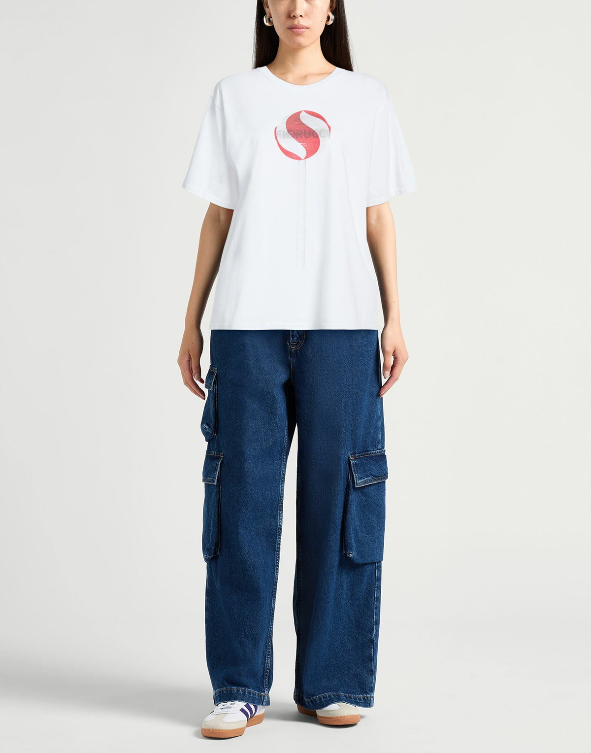 Fiorucci Womens T-shirt in White
