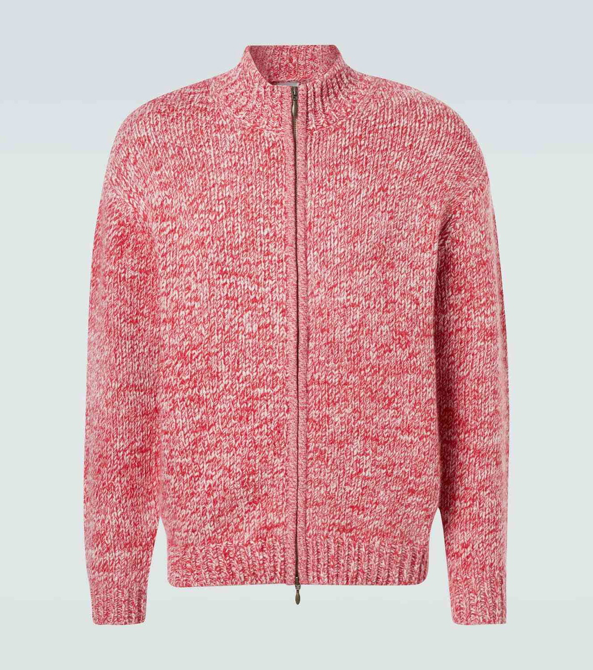 Le Kasha Lamdu cashmere zip-up sweater