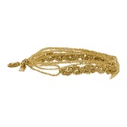 Acne Studios Gold Braid Bracelet