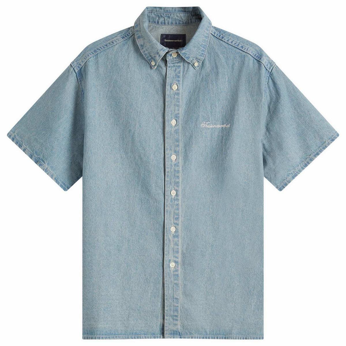 thisisneverthat - DSN Button-Down Collar Logo-Embroidered