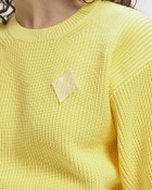 Lacoste SWEATERS yellow Womens Pullover