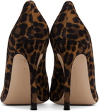 Gianvito Rossi Brown Gianvito 105 Heels