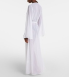 Alexandra Miro Betty sheer kaftan