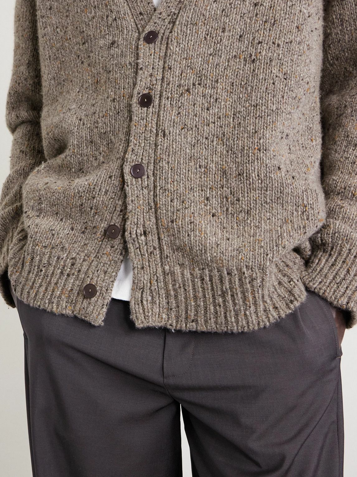 The Row - Hardy Cashmere Cardigan - Brown