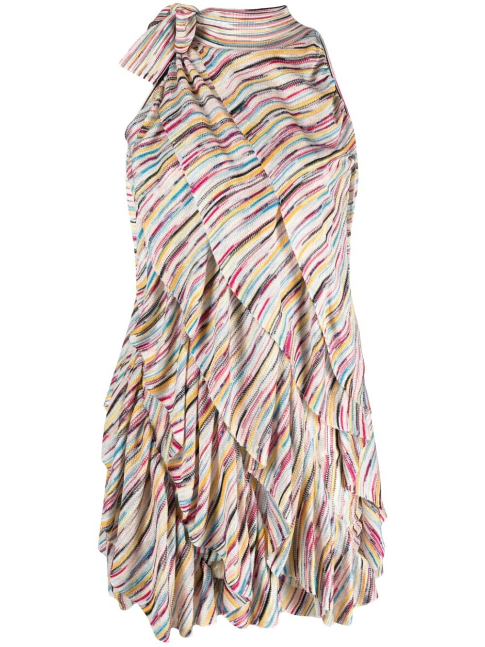 MISSONI Knotdetail Mini Dress Missoni