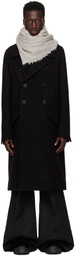 Rick Owens Black Porterville Officer Coat