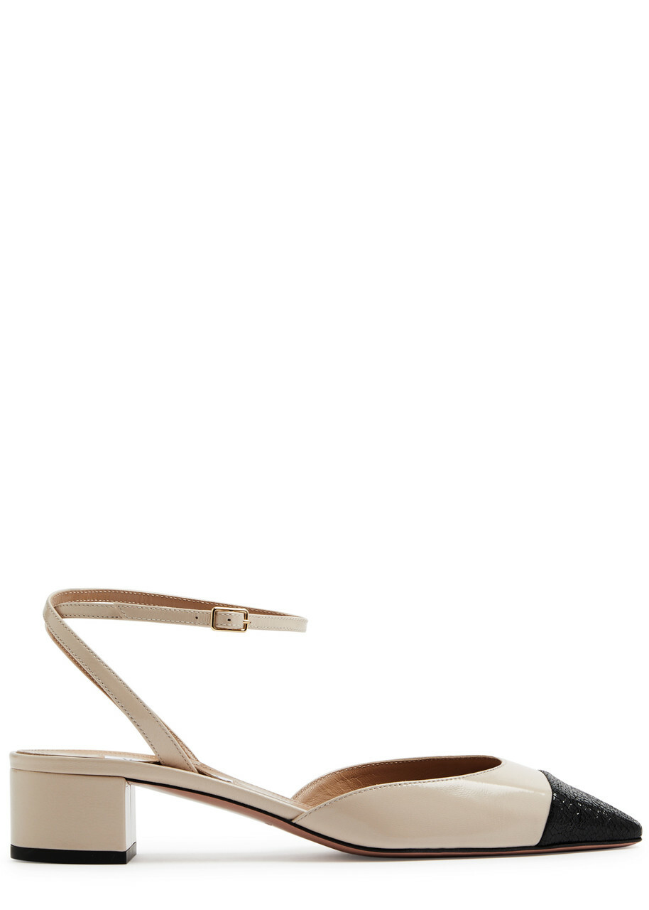 Aquazzura French Flirt 35 Leather Pumps Aquazzura