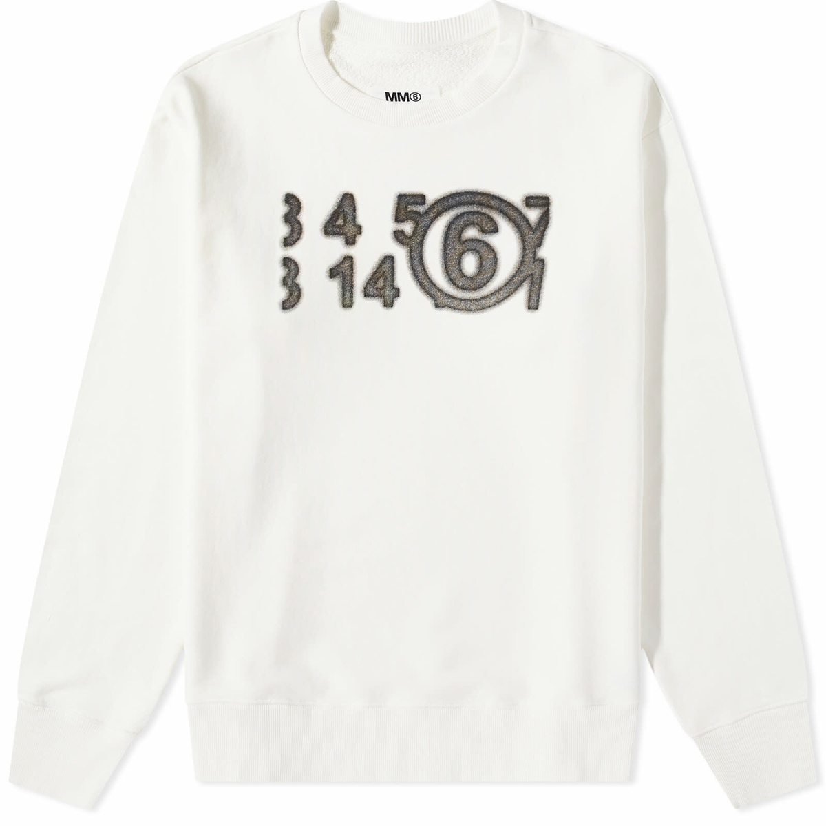 Sweat Maison Margiela Unisexe Taille S – Ivoire Avec Logo – Pull Coton