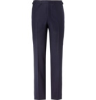 Husbands - Piccoli Merino Wool Suit Trousers - Blue