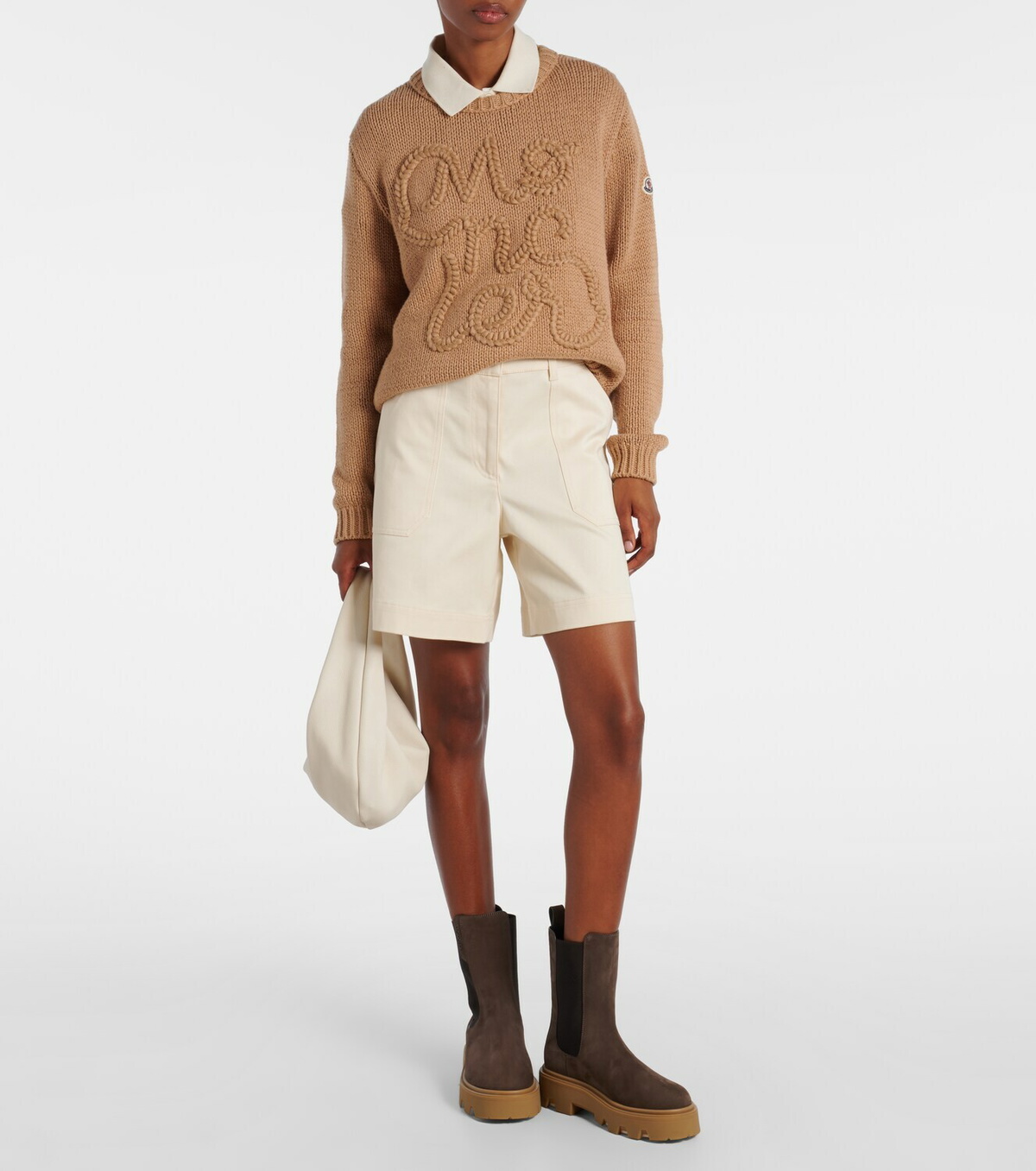 Moncler Aurea suede Chelsea boots