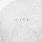 Air Jordan Men's Wordmark Long Sleeve T-Shirt in Grey Heather