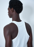 Jean Paul Gaultier Ribbed Tank Top with Metallic Hardware