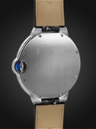 Cartier - Ballon Bleu de Cartier Automatic 40mm Stainless Steel and Alligator Watch, Ref. No. WSBB0039