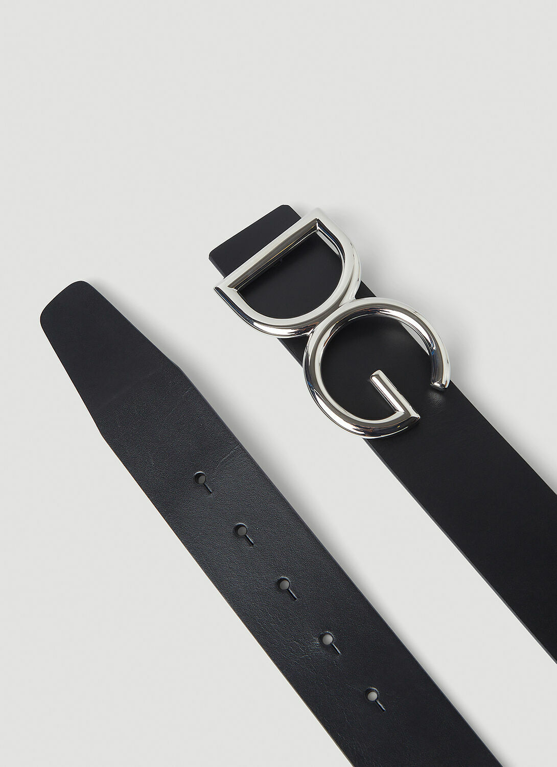 Dolce & Gabbana Logo Plaque Belt