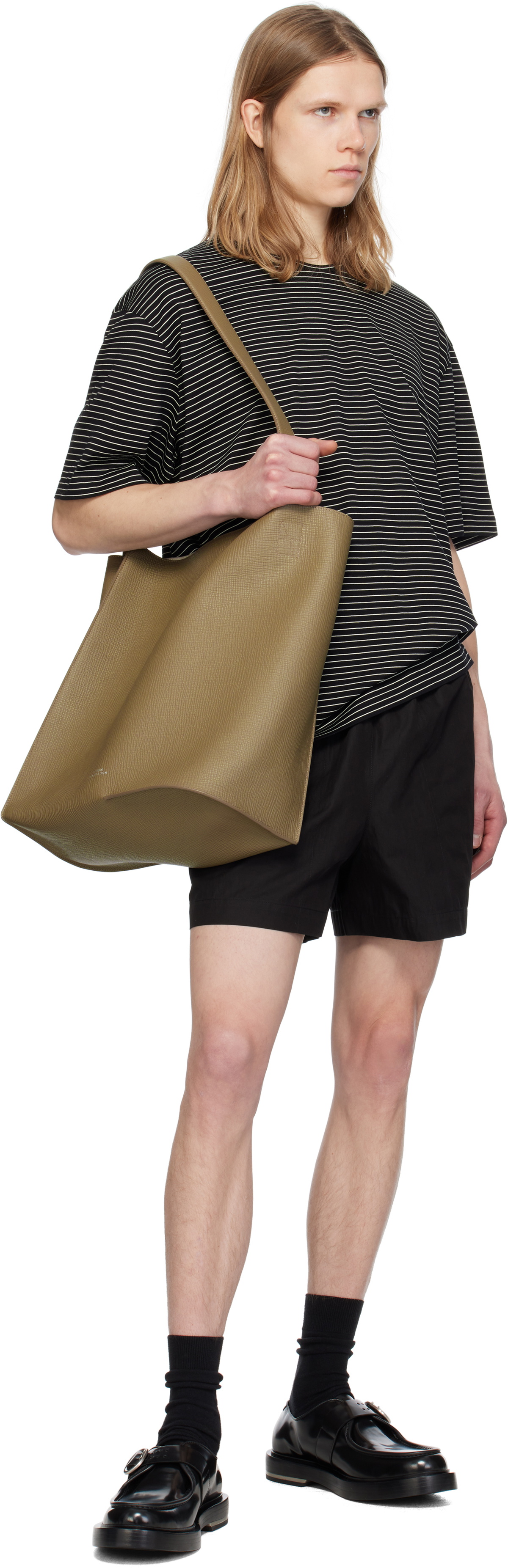 Studio Nicholson Gray Doublet Type 2 Leather Tote