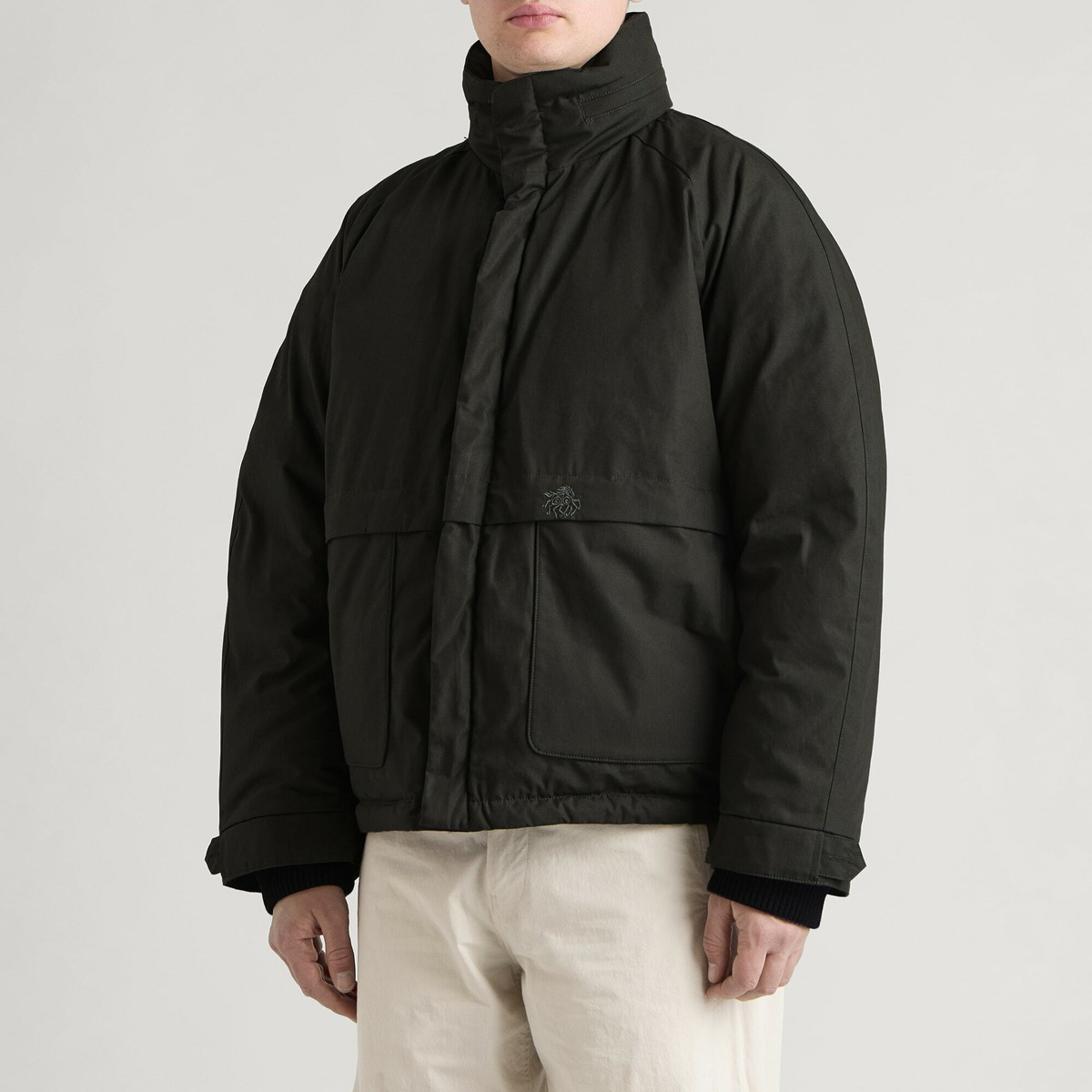Ranra Men's Fender Puffer Jacket in Peat