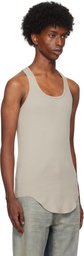 Rick Owens DRKSHDW Off-White Porterville Dry Tank Top