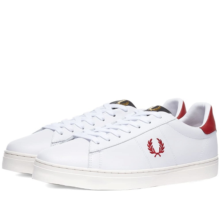 Photo: Fred Perry Authentic Spencer Vulc Leather Sneaker