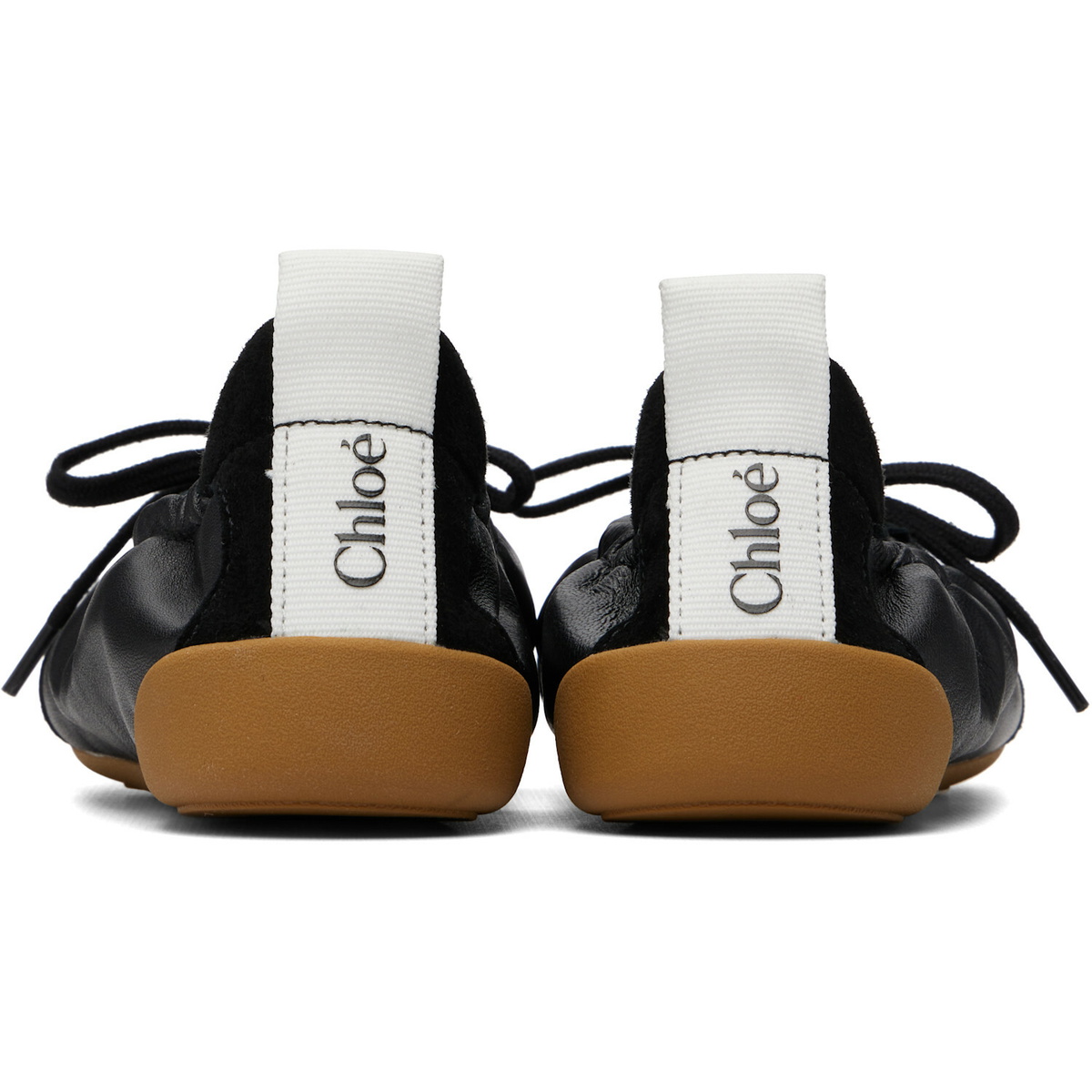 Chloé Black 'Chloé Kick' Sneakers