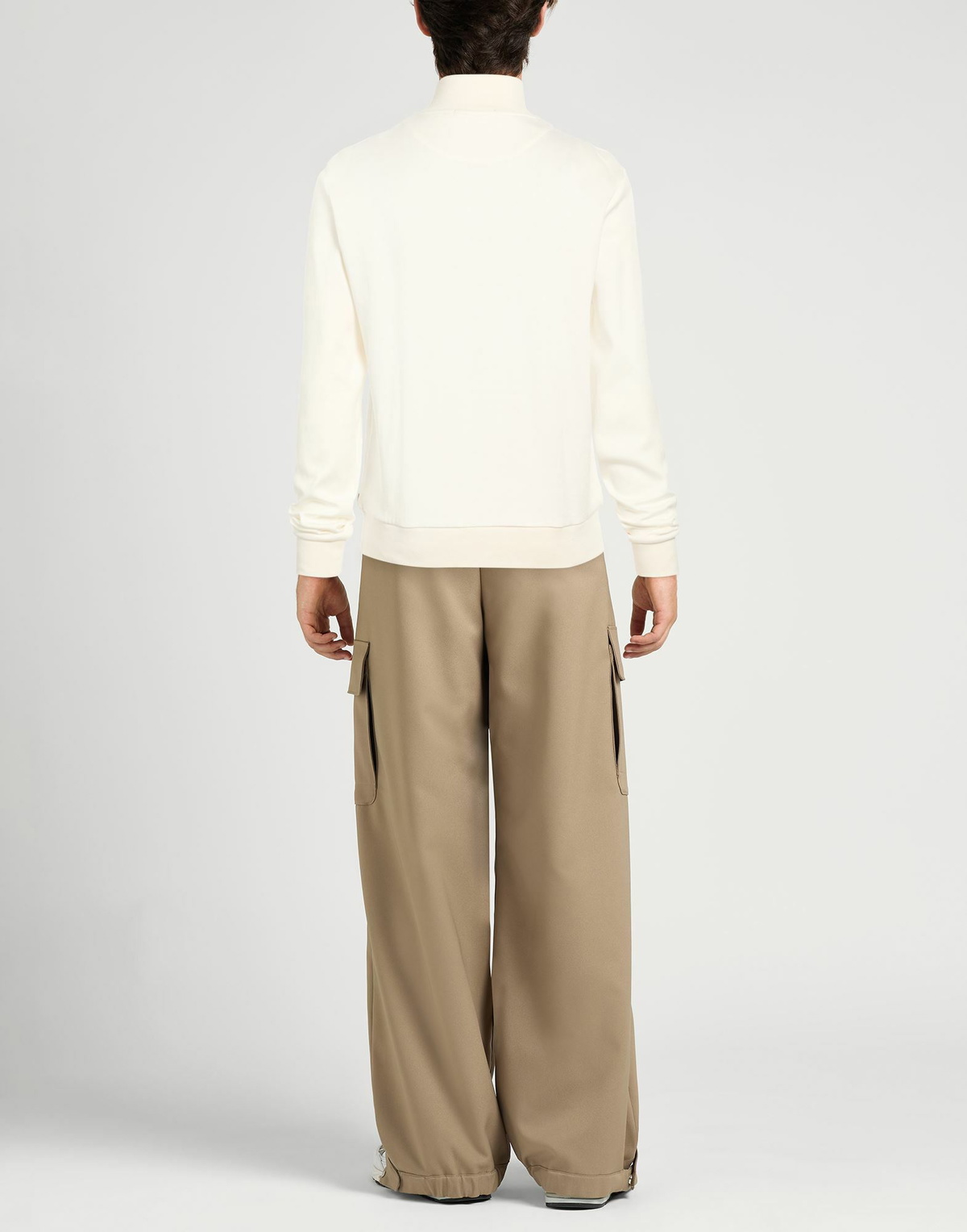 Eleventy Mens Sweatshirt in White