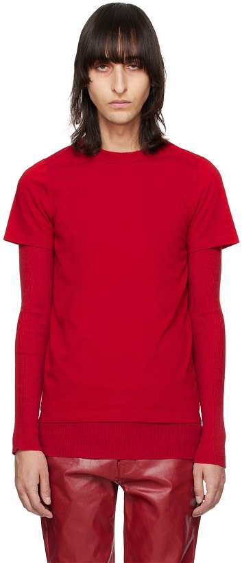 Photo: Rick Owens Red Level T-Shirt