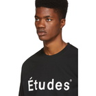 Etudes Black Wonder Logo T-Shirt