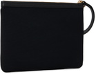 Versace Black 'La Medusa' Canvas Pouch