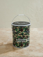 SAINT MXXXXXX - Bape Camouflage-Print Metal Can Stool