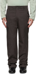 Kiko Kostadinov Brown Veca Uniform Trousers