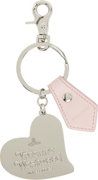 Vivienne Westwood Orb Heart Keychain