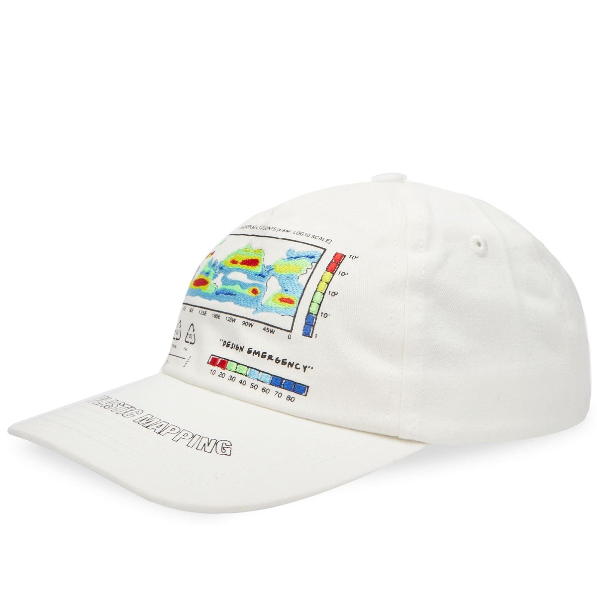 Photo: Space Available Men's Ocean Mapping Cap in Broken White