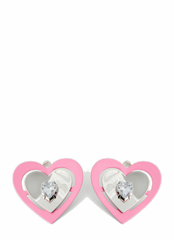Photo: SAFSAFU - BFF Clip On Earrings in Pink