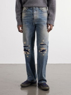 Maison Margiela - Straight-Leg Distressed Jeans - Blue
