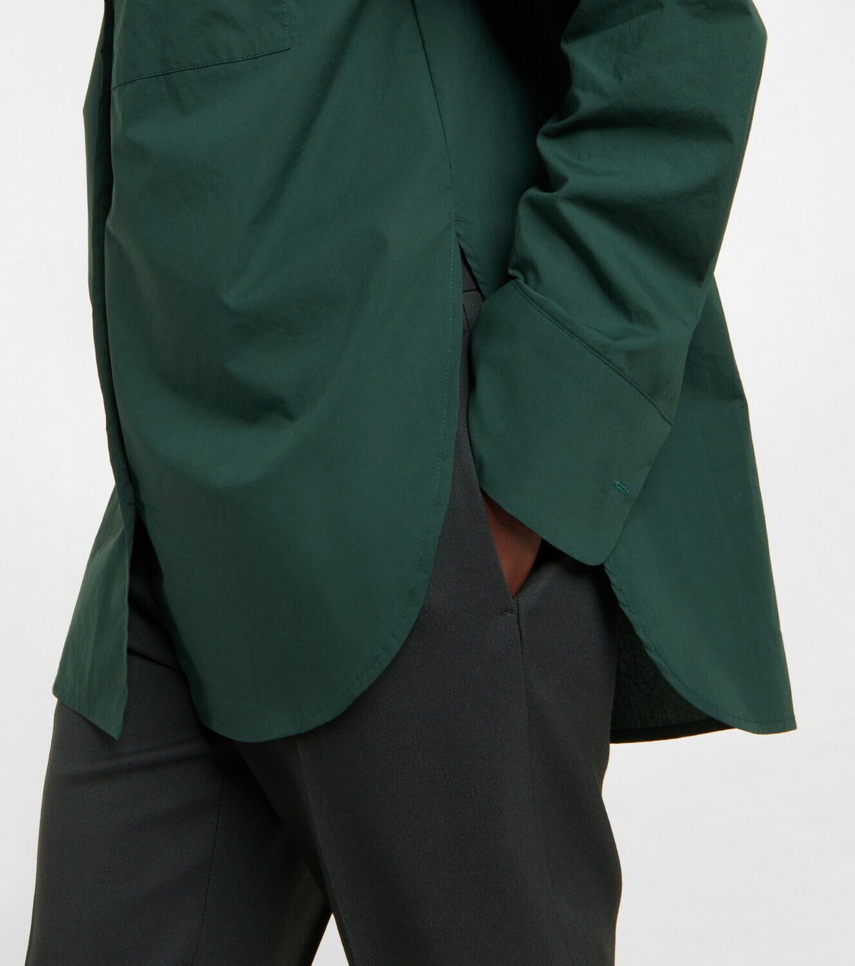 The Frankie Shop - Lui cotton poplin shirt