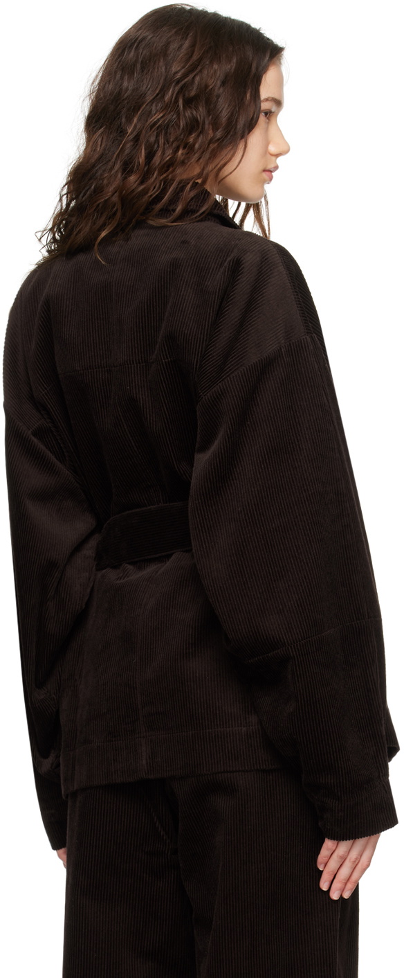 Deiji Studios Brown 'The Cord House' Jacket