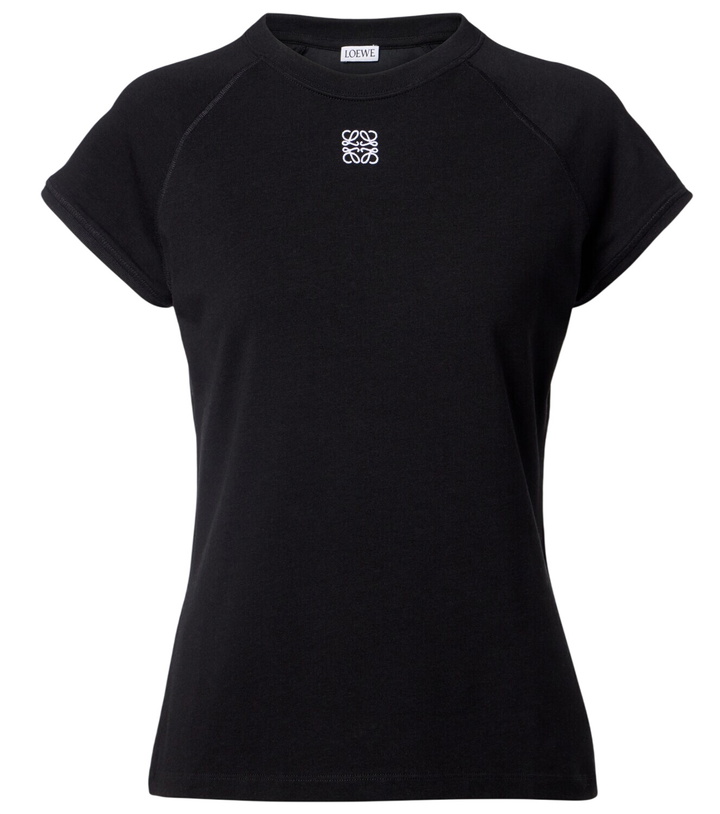 Photo: Loewe Anagram cotton-blend T-shirt