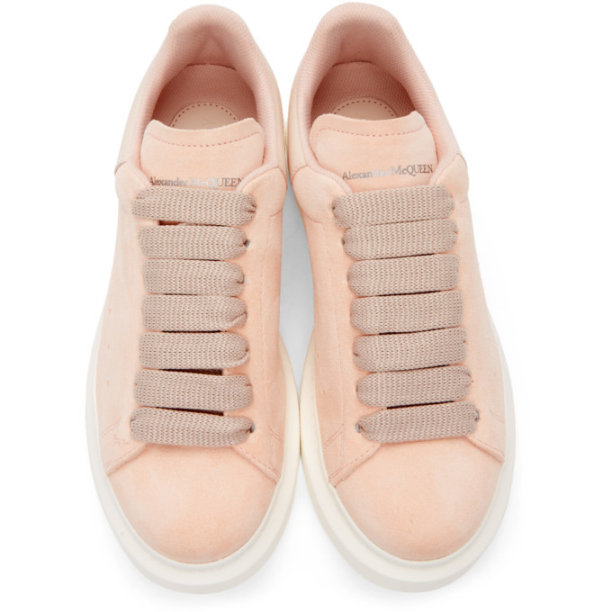 Pink suede 2025 alexander mcqueen