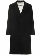 JIL SANDER Double Wool Felted Coat