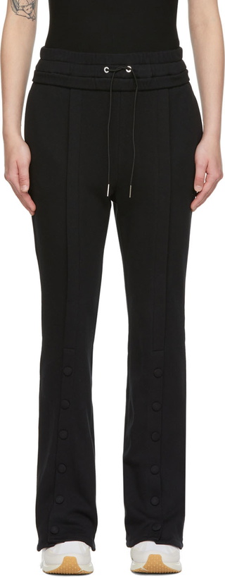 Photo: determ; Black Cotton Lounge Pants