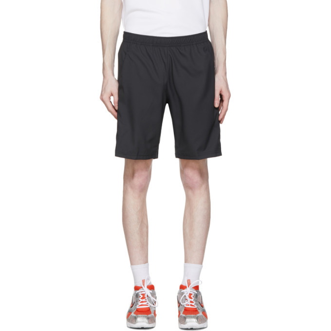 Photo: Nike Black Dri-FIT 9 Tennis Shorts